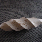 Hoppewalder Wendel, 45 cm, Travertin, 2008