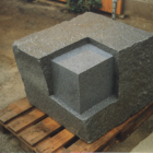 Forminnig, 90 x 90 x 80 cm, Granit, 2002