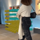 Würfel Struktur, virtuelle Skulptur, AR File eingebettet, 2023