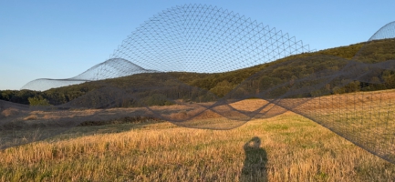 Netz, virtuelle Skulptur, AR File eingebettet, 2023