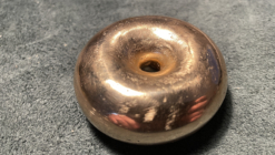 20122024, ohne Anfang ohne Ende, ø 60 x 25 mm, Bronze, 2024