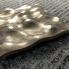 11022025 Entität, Bronze 1/2, 13 x 13 x 0,7 cm, 2025