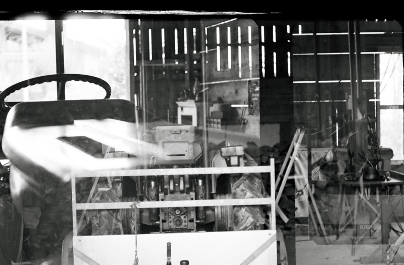 Serie Zeitverschüttung Aufnahme mit Zorki 3c, digitalisiert vom KB Negativ # 06062018-E