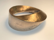 28042025, Ohne Anfang, ohne Ende, ø 80 mm, Bronze